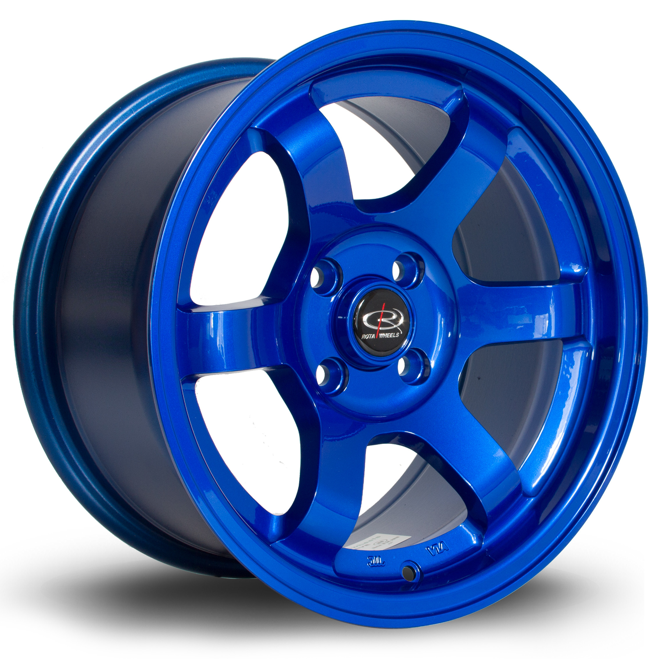 Grid 15x8 4x100 ET20 Hyper Blue - Rota Wheels
